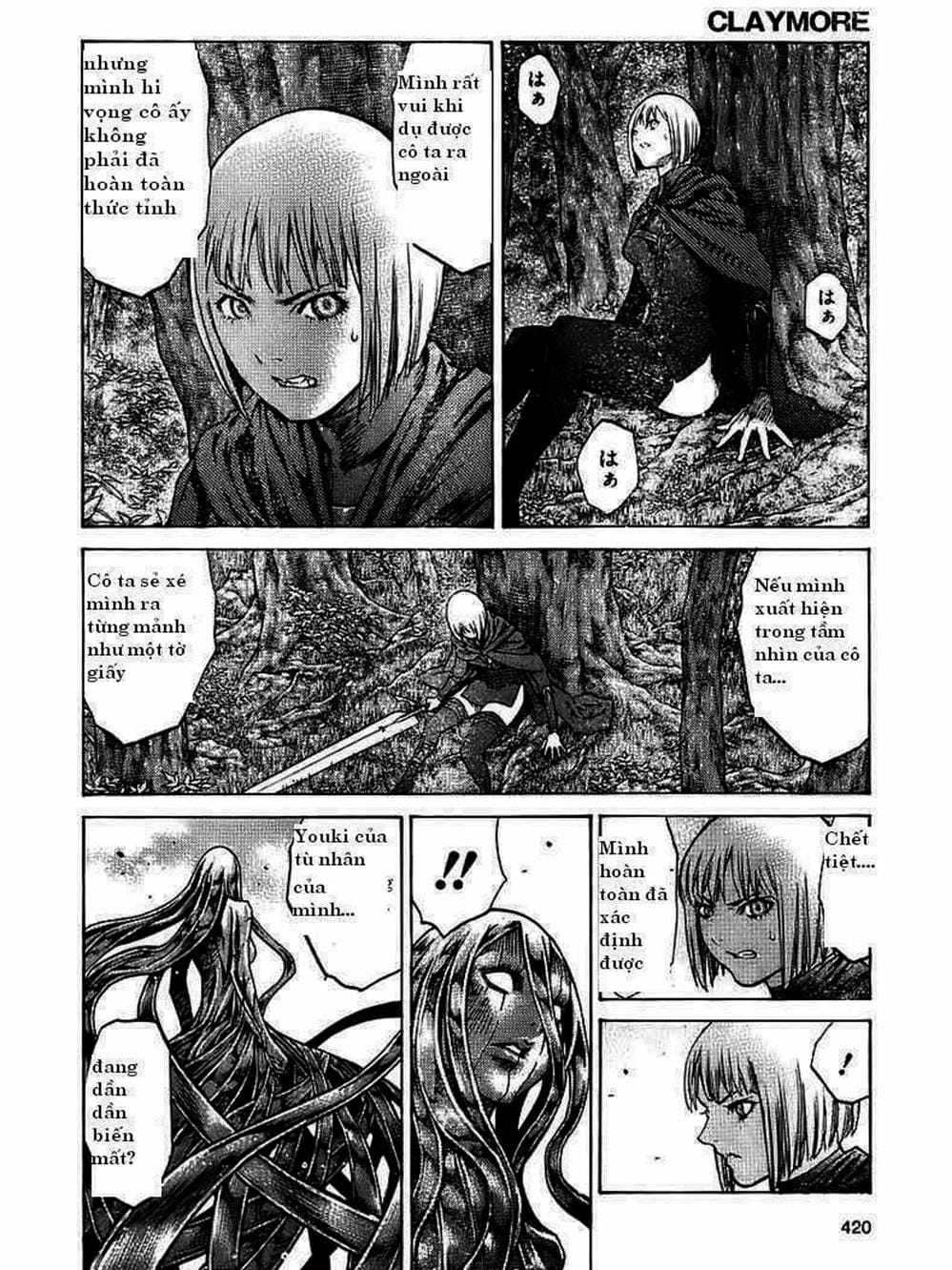 Truyện Tranh Claymore Mắt Bạc trang 4