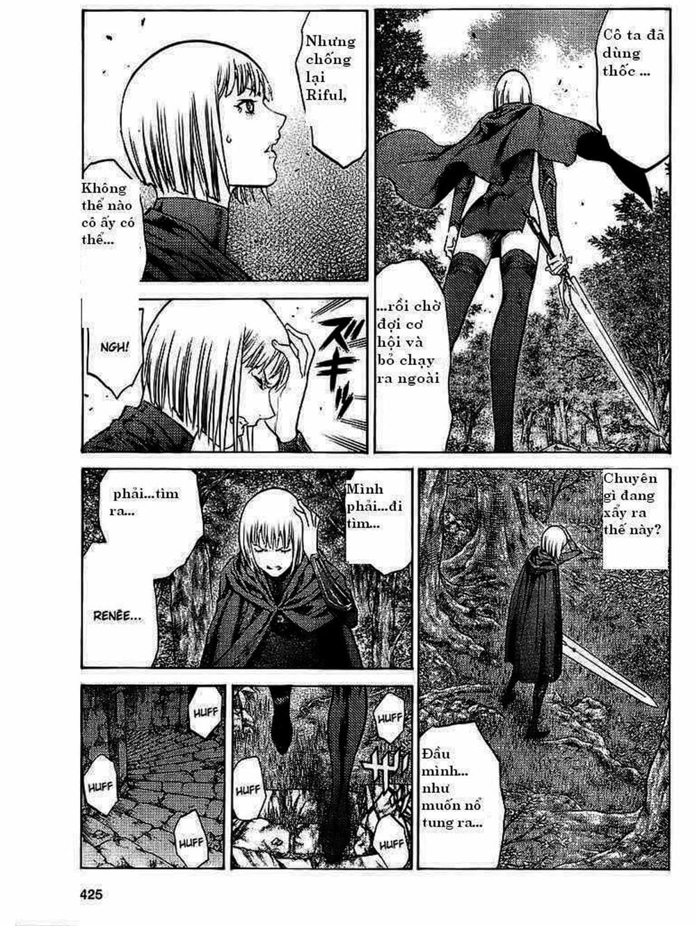 Truyện Tranh Claymore Mắt Bạc trang 4