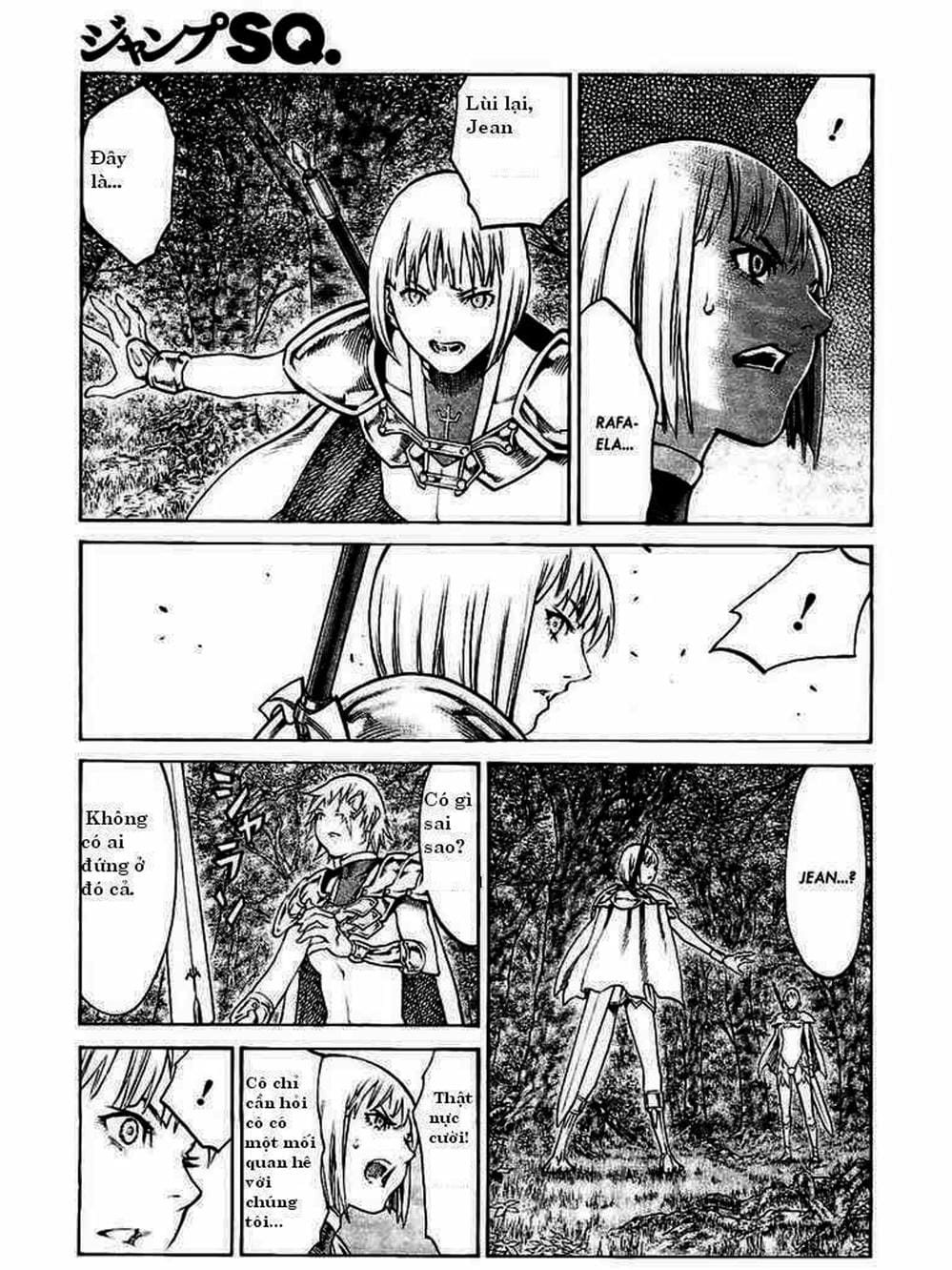 Truyện Tranh Claymore Mắt Bạc trang 4