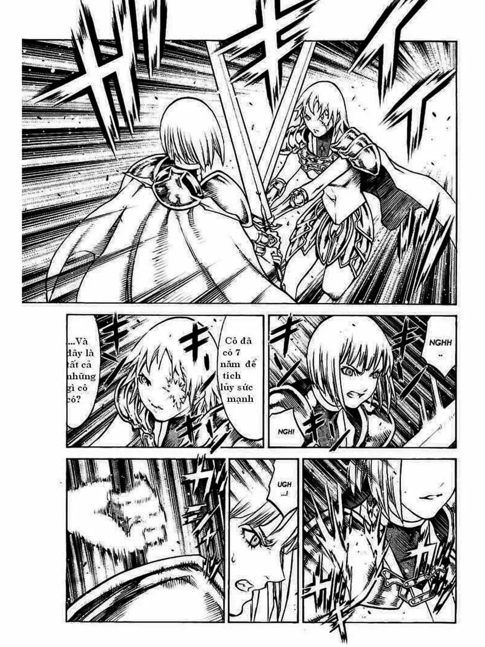 Truyện Tranh Claymore Mắt Bạc trang 4