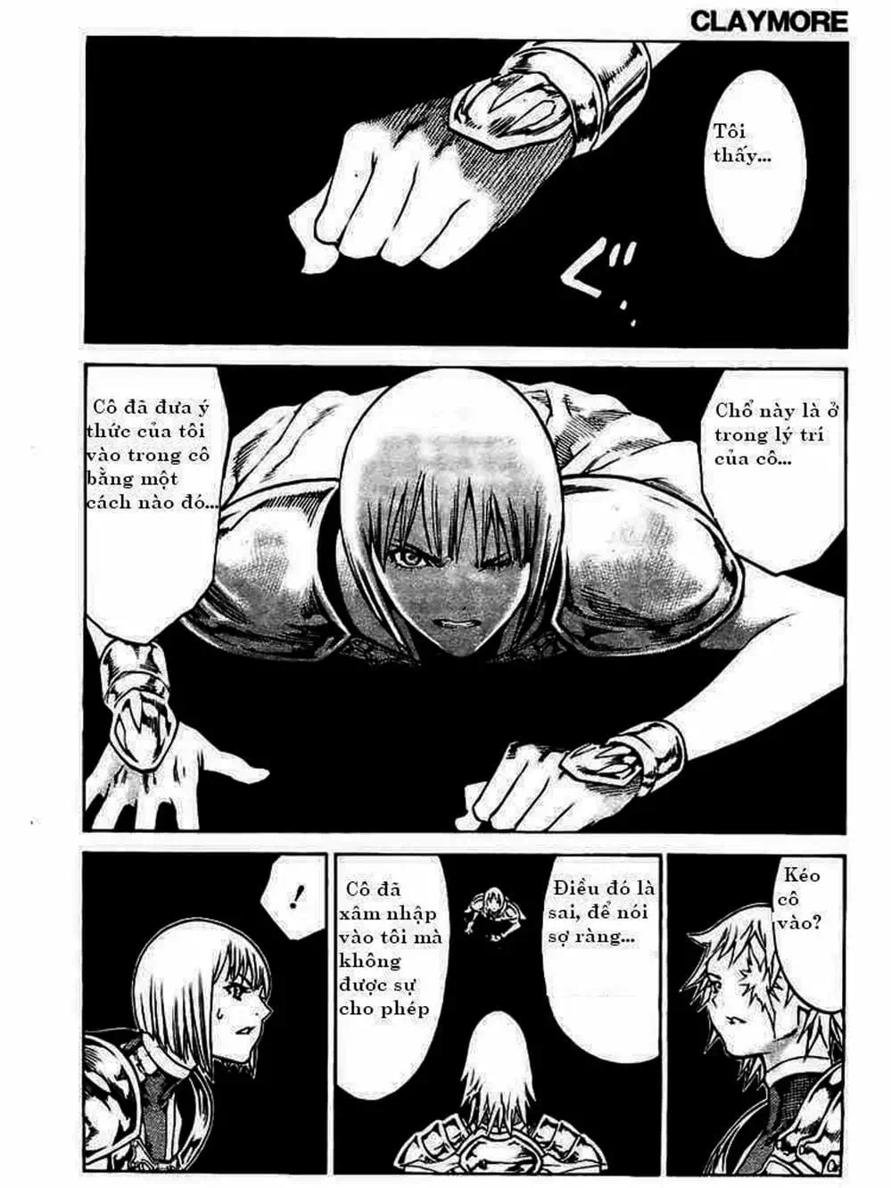 Truyện Tranh Claymore Mắt Bạc trang 4