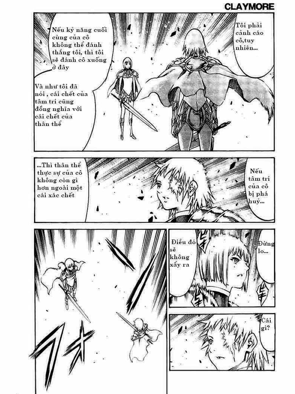 Truyện Tranh Claymore Mắt Bạc trang 4