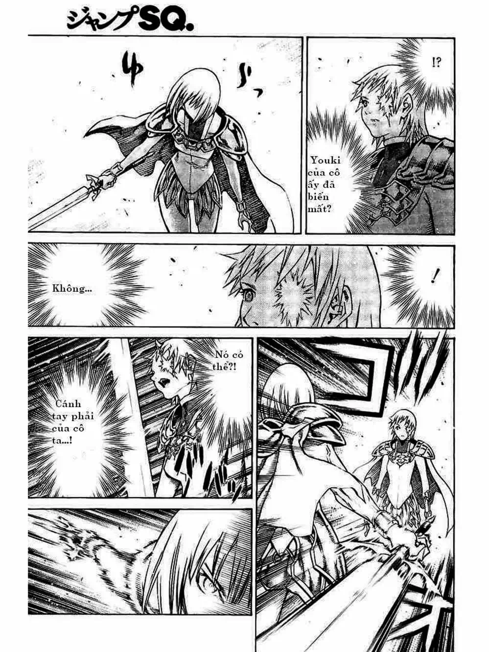 Truyện Tranh Claymore Mắt Bạc trang 4