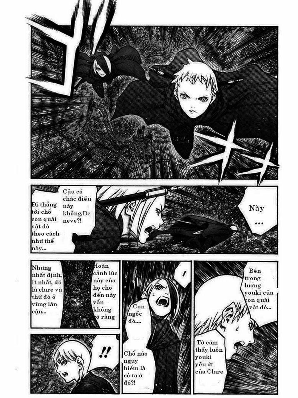 Truyện Tranh Claymore Mắt Bạc trang 4