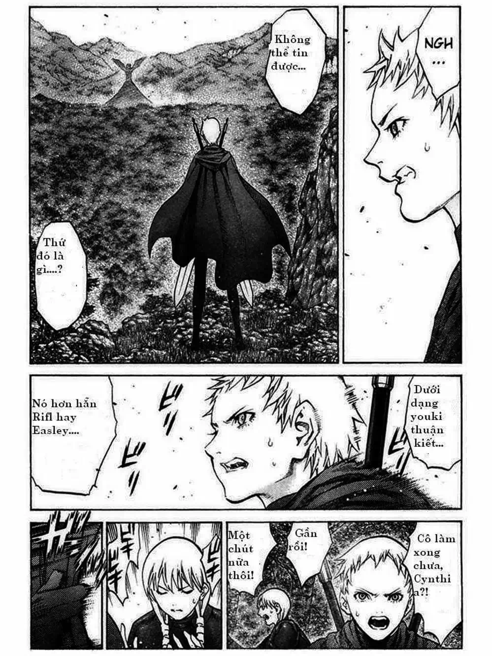 Truyện Tranh Claymore Mắt Bạc trang 4