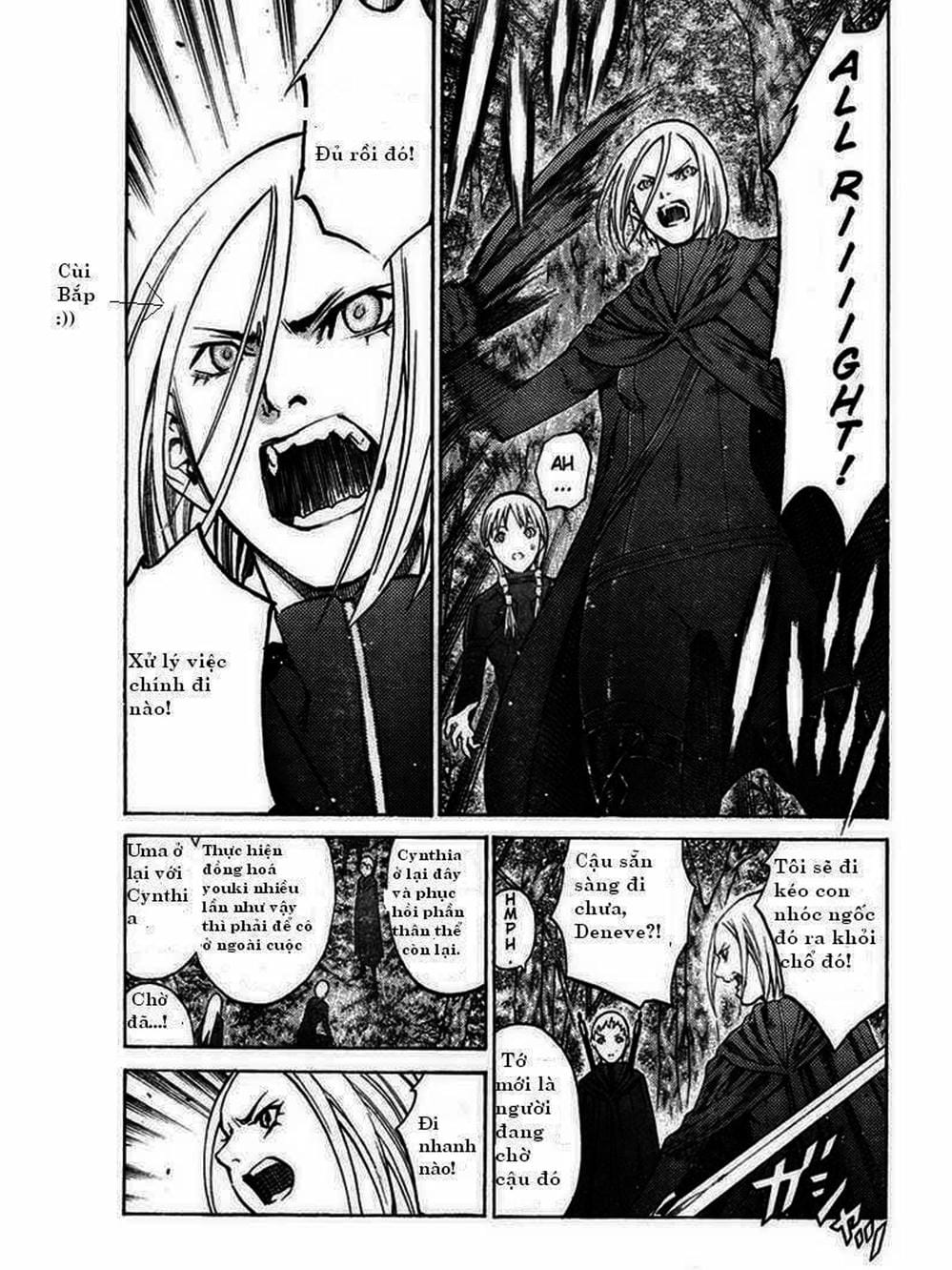 Truyện Tranh Claymore Mắt Bạc trang 4