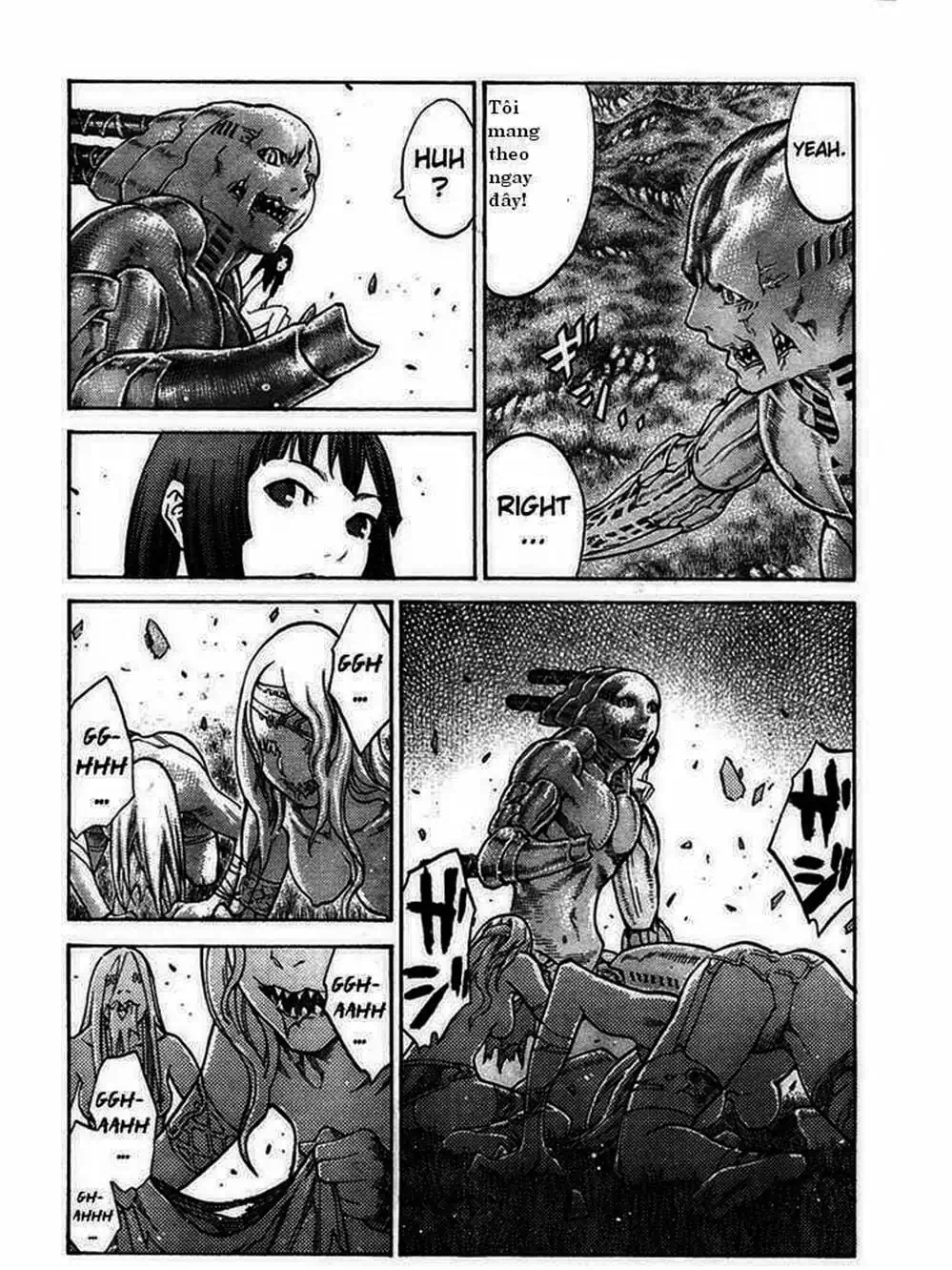 Truyện Tranh Claymore Mắt Bạc trang 4