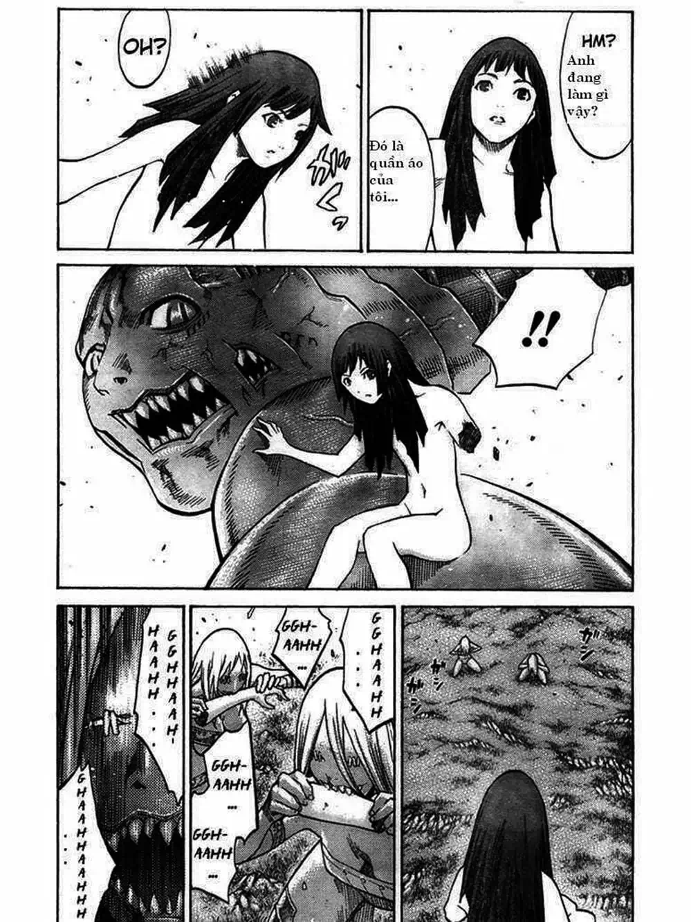 Truyện Tranh Claymore Mắt Bạc trang 4