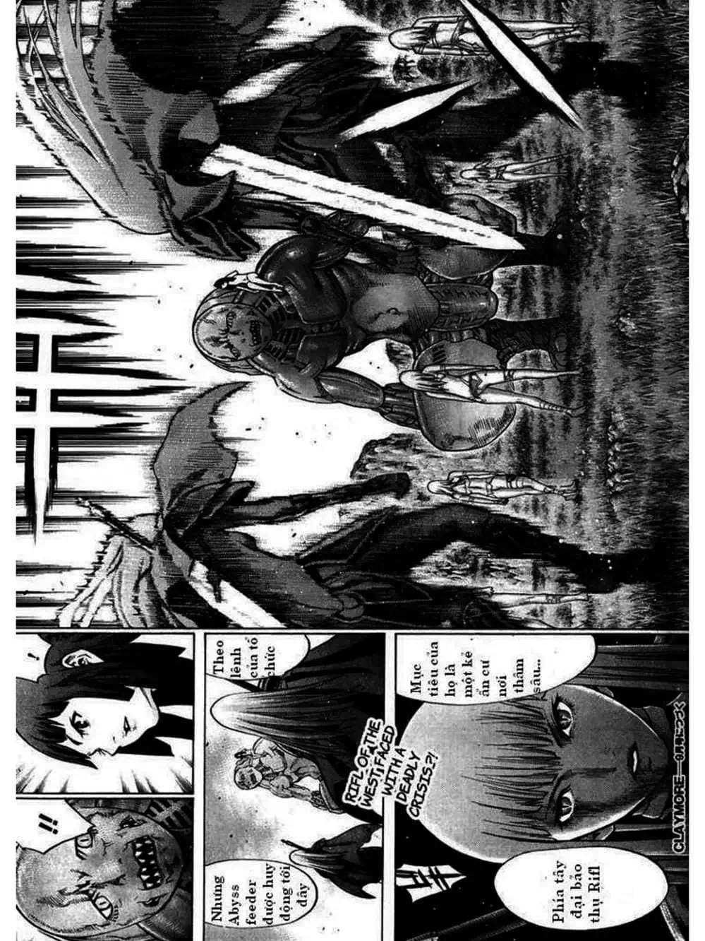 Truyện Tranh Claymore Mắt Bạc trang 4
