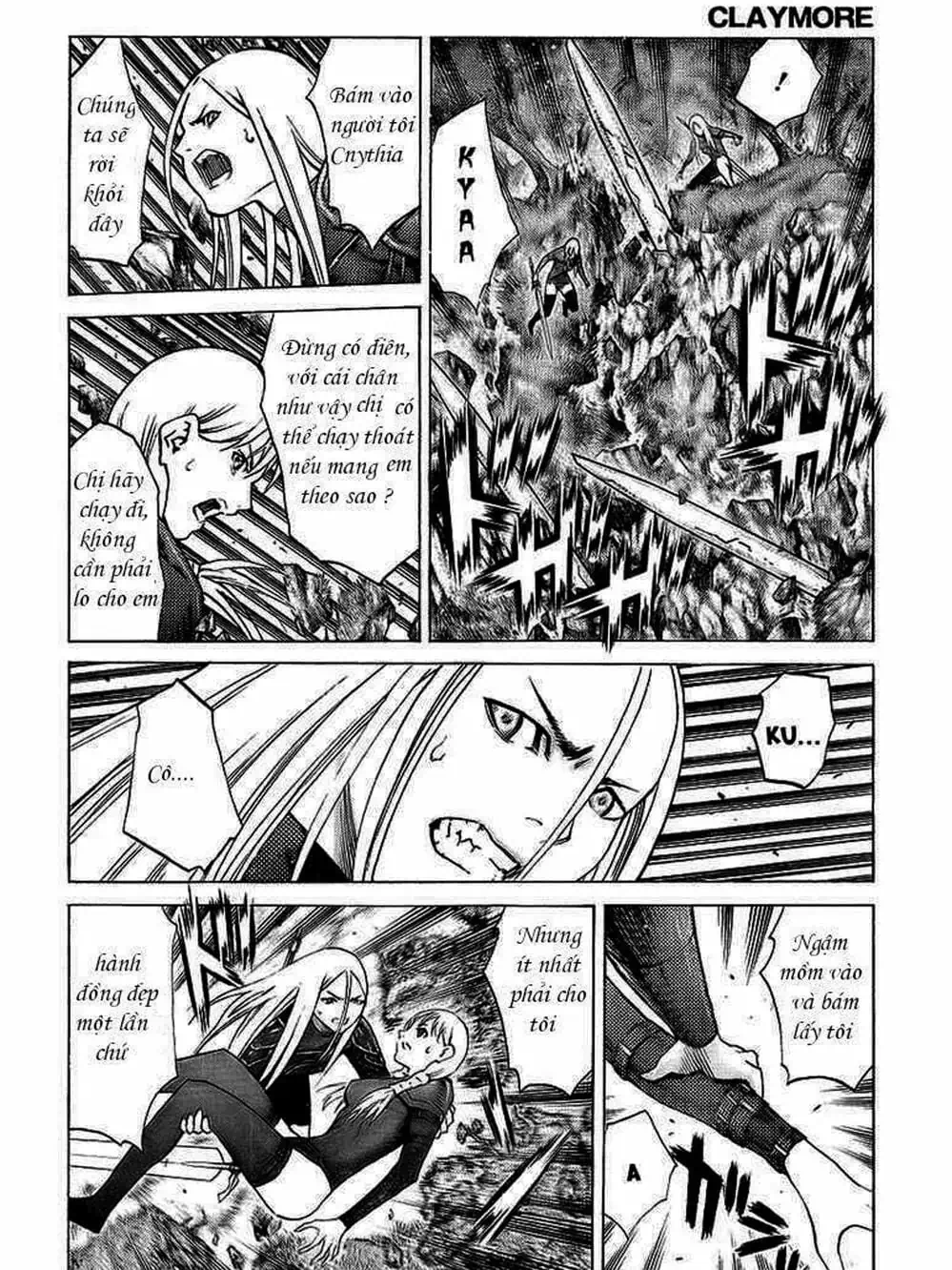 Truyện Tranh Claymore Mắt Bạc trang 4