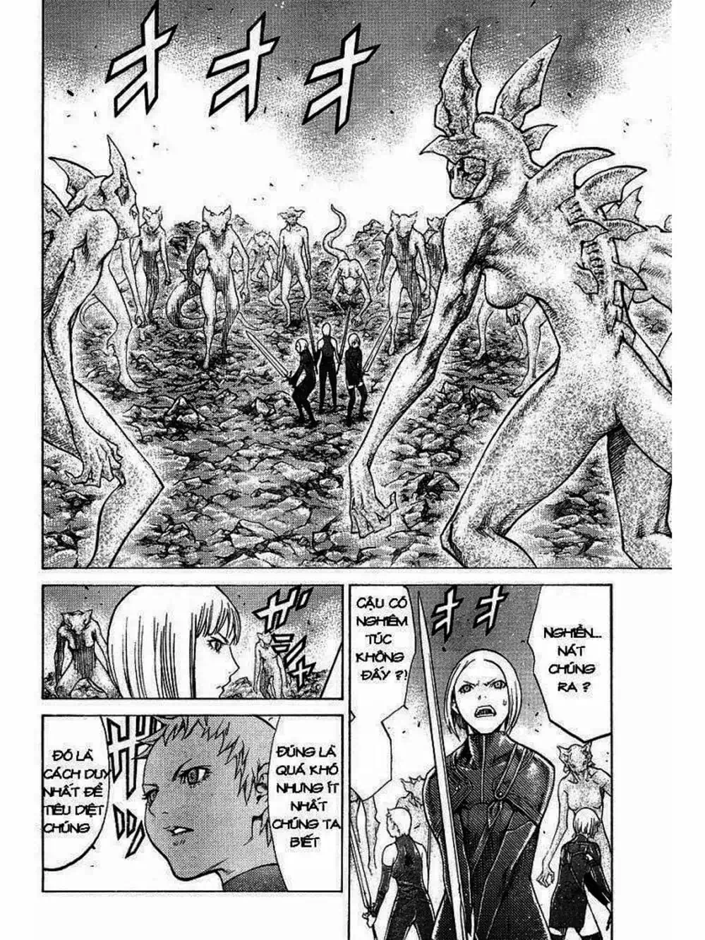Truyện Tranh Claymore Mắt Bạc trang 4
