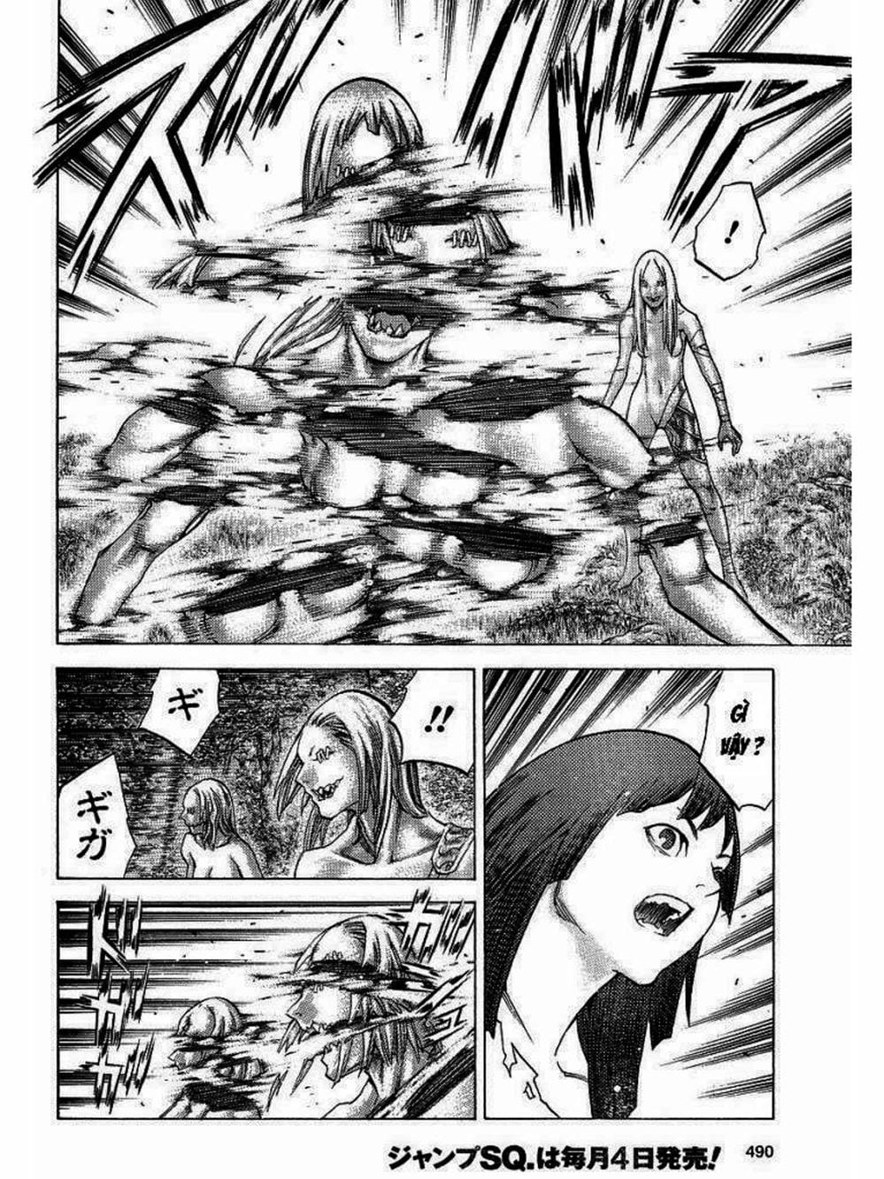 Truyện Tranh Claymore Mắt Bạc trang 4