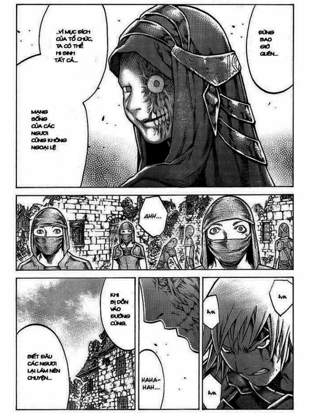 Truyện Tranh Claymore Mắt Bạc trang 4