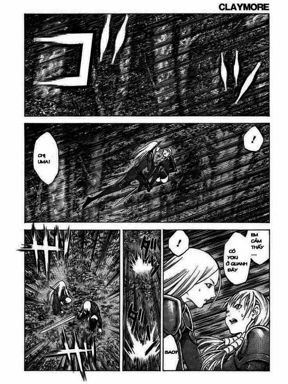 Truyện Tranh Claymore Mắt Bạc trang 4