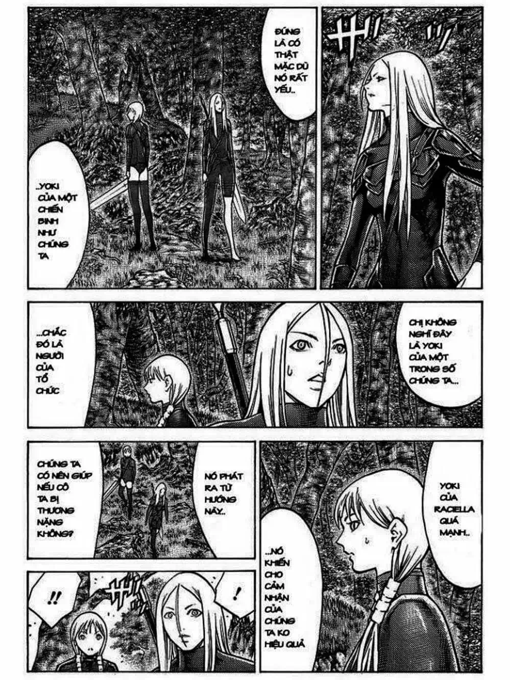 Truyện Tranh Claymore Mắt Bạc trang 4