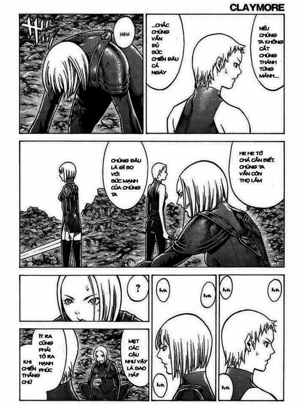 Truyện Tranh Claymore Mắt Bạc trang 4