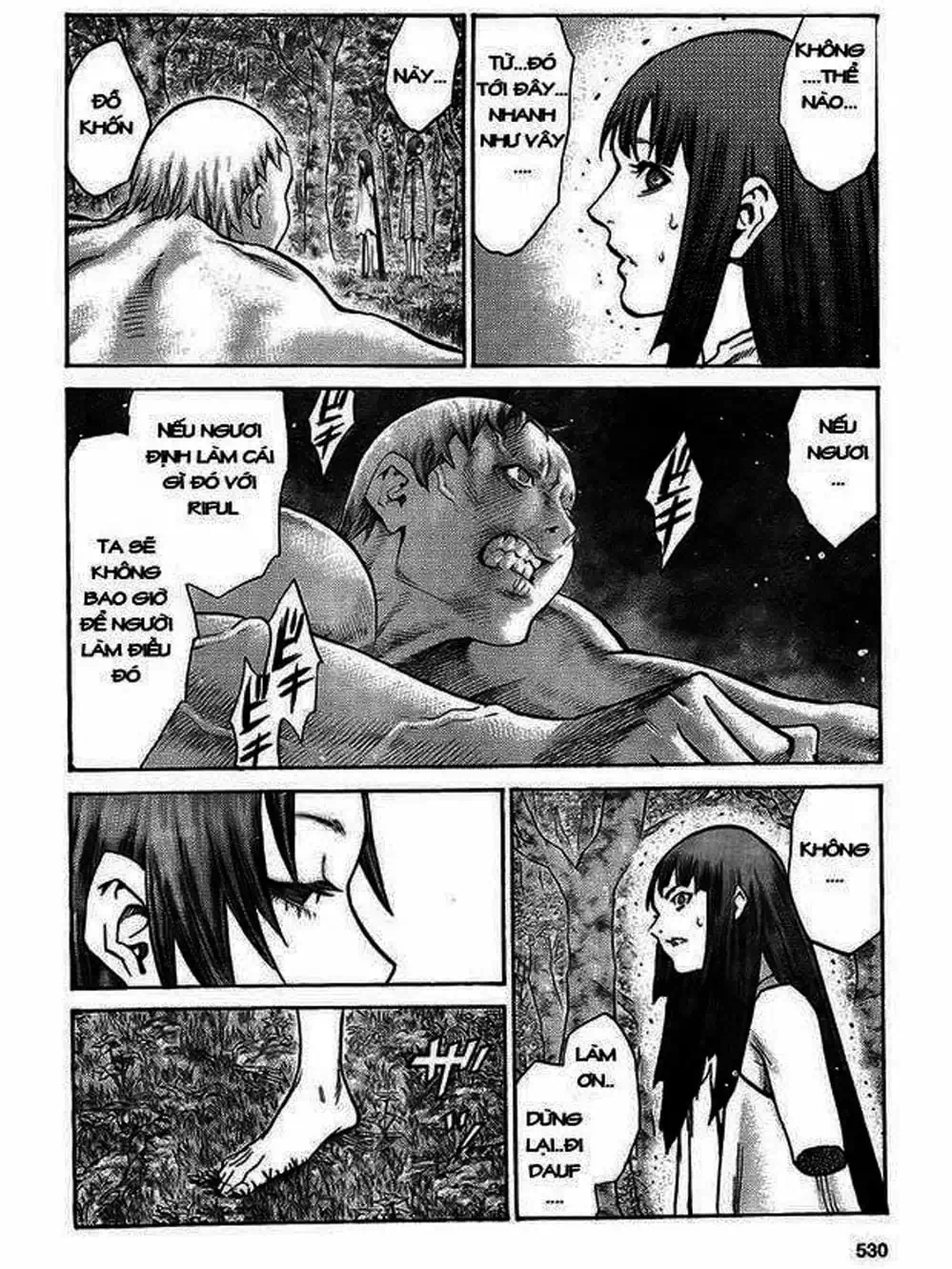 Truyện Tranh Claymore Mắt Bạc trang 4