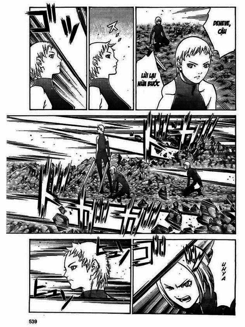Truyện Tranh Claymore Mắt Bạc trang 4