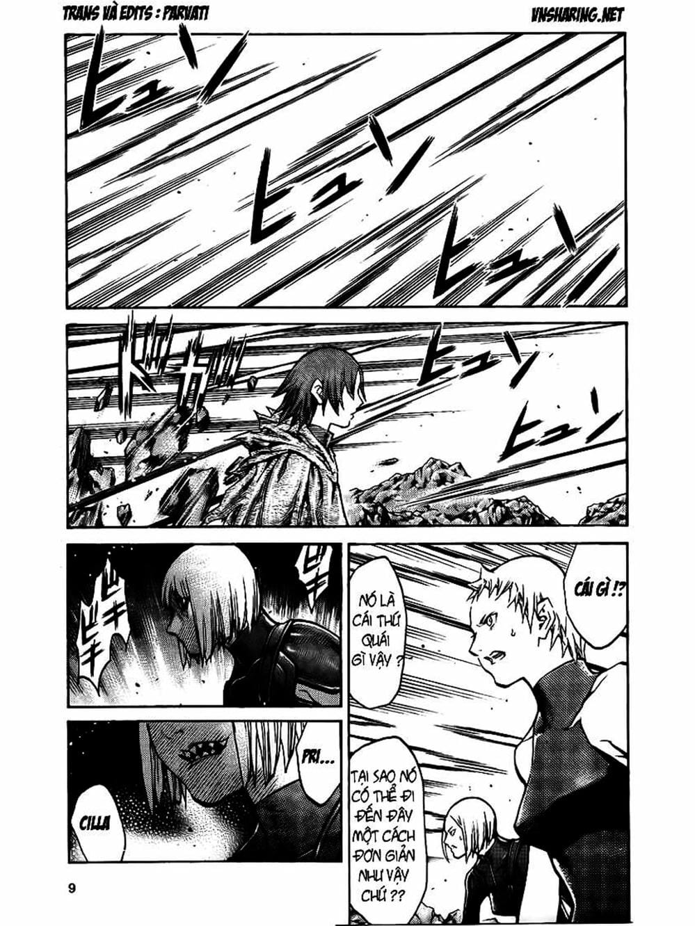 Truyện Tranh Claymore Mắt Bạc trang 4