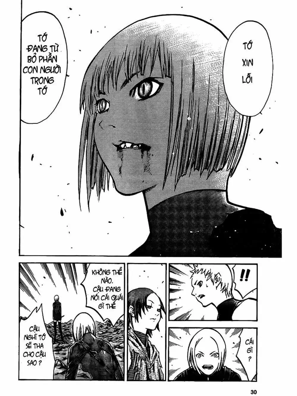 Truyện Tranh Claymore Mắt Bạc trang 4