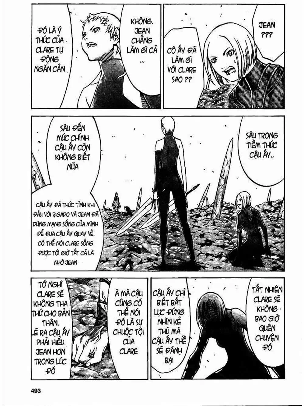 Truyện Tranh Claymore Mắt Bạc trang 4