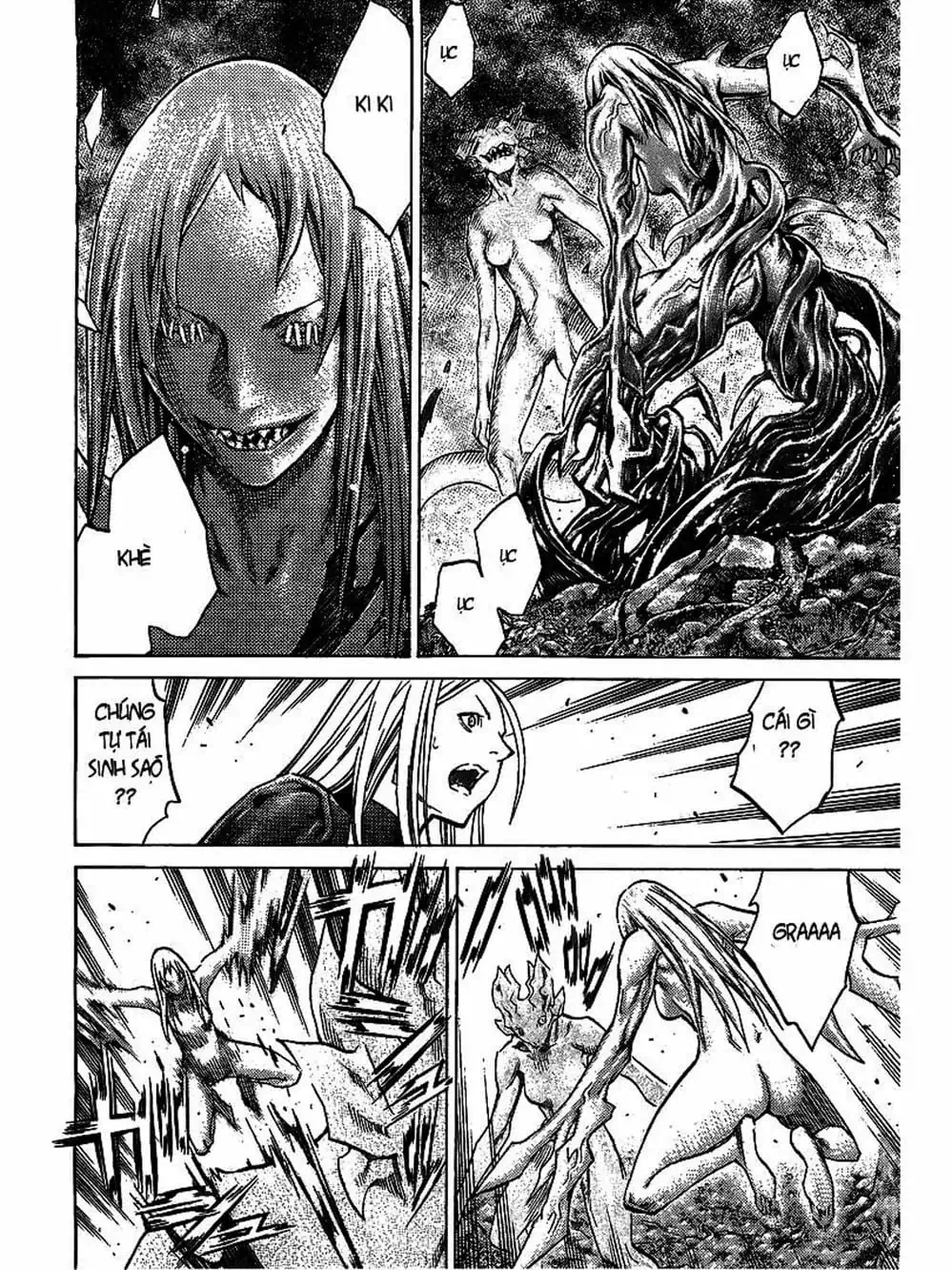 Truyện Tranh Claymore Mắt Bạc trang 4