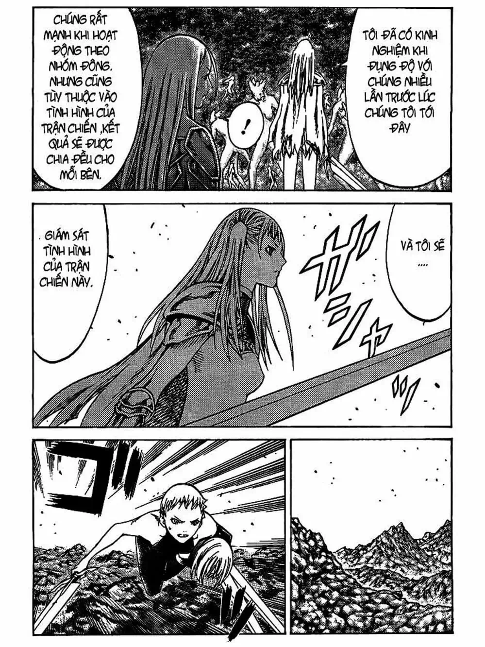 Truyện Tranh Claymore Mắt Bạc trang 4