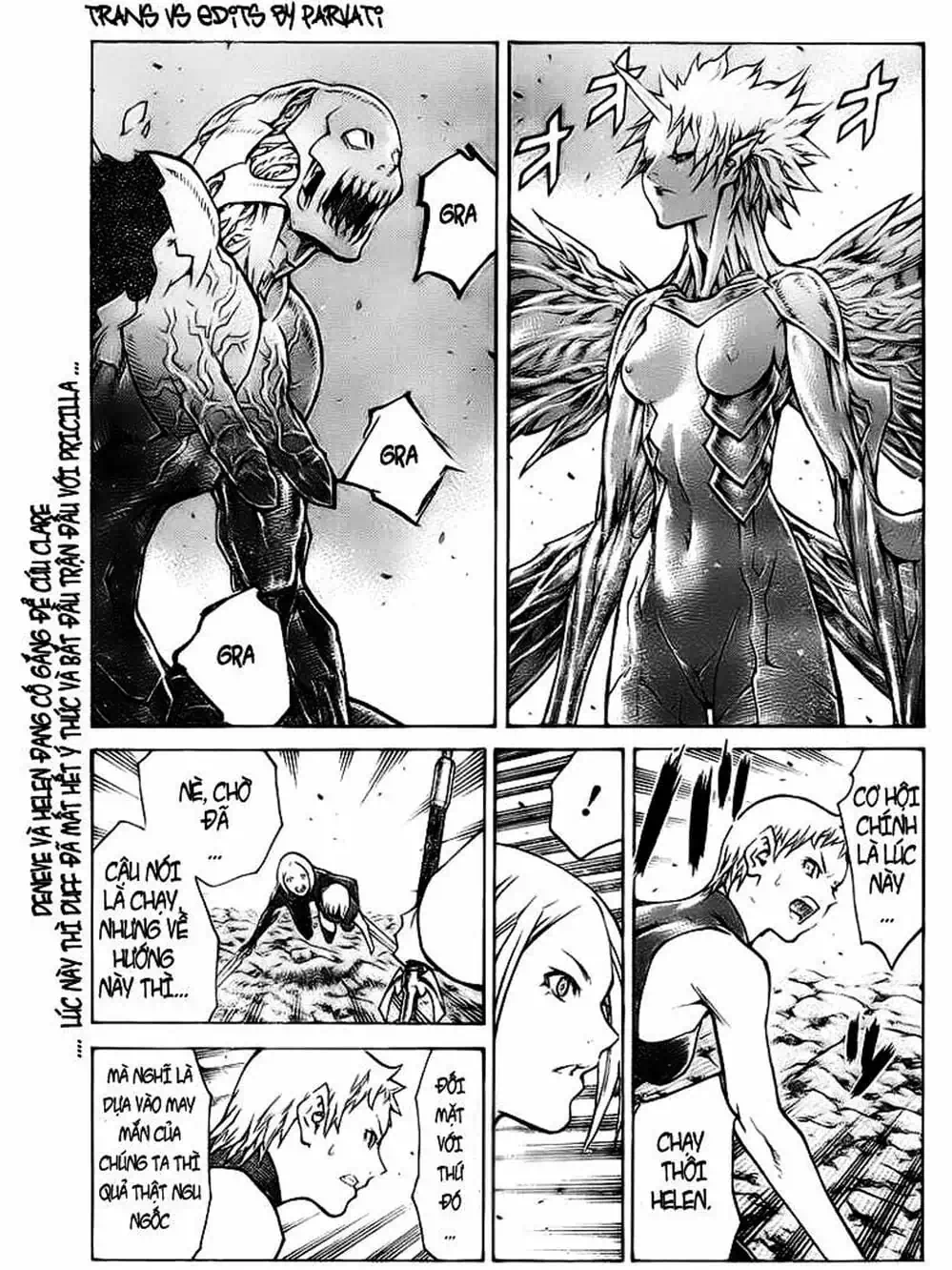 Truyện Tranh Claymore Mắt Bạc trang 4