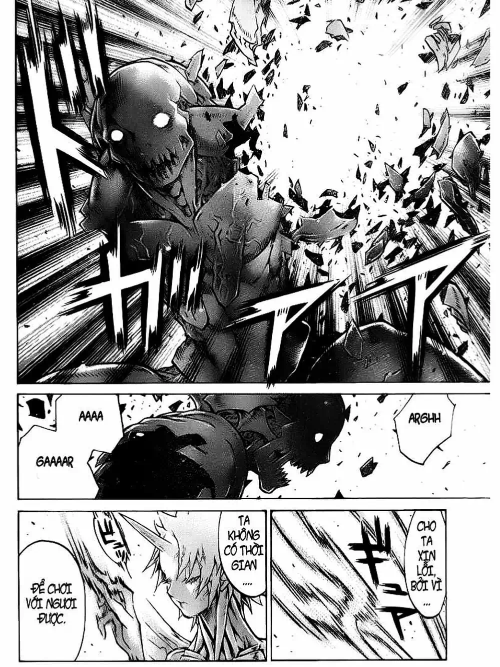 Truyện Tranh Claymore Mắt Bạc trang 4