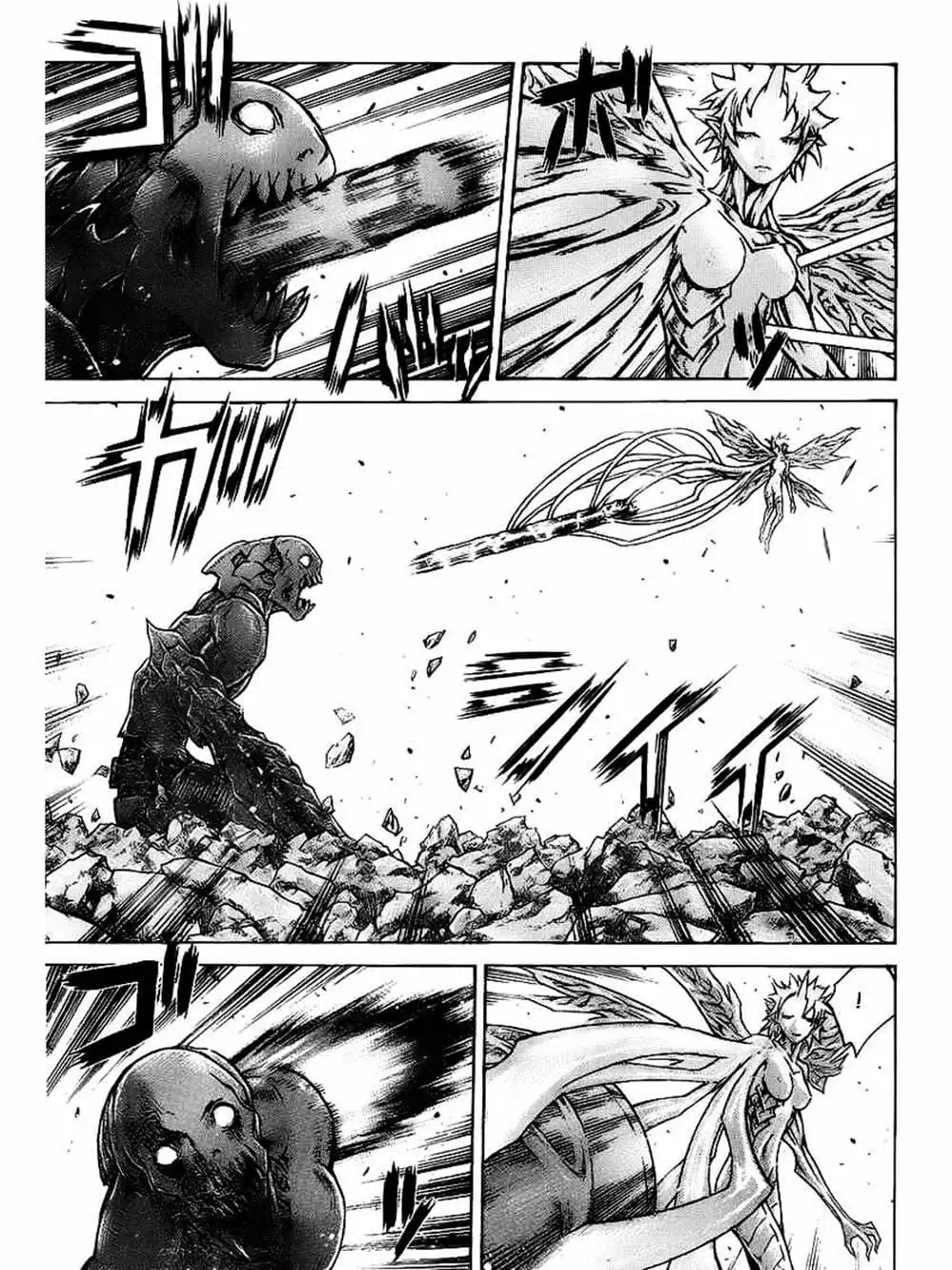 Truyện Tranh Claymore Mắt Bạc trang 4