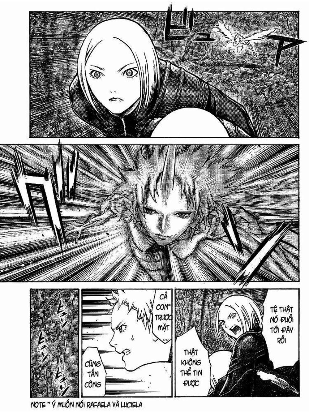 Truyện Tranh Claymore Mắt Bạc trang 4