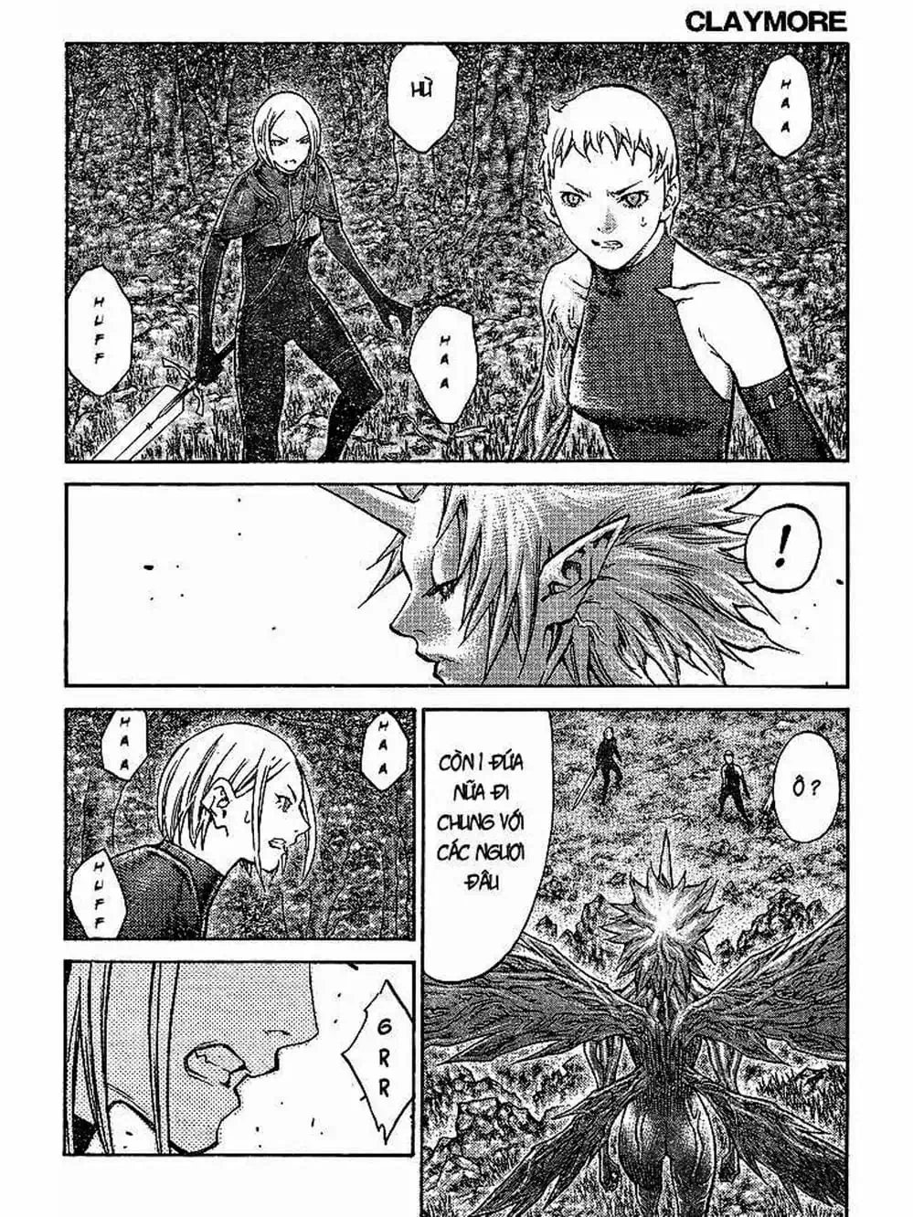Truyện Tranh Claymore Mắt Bạc trang 4