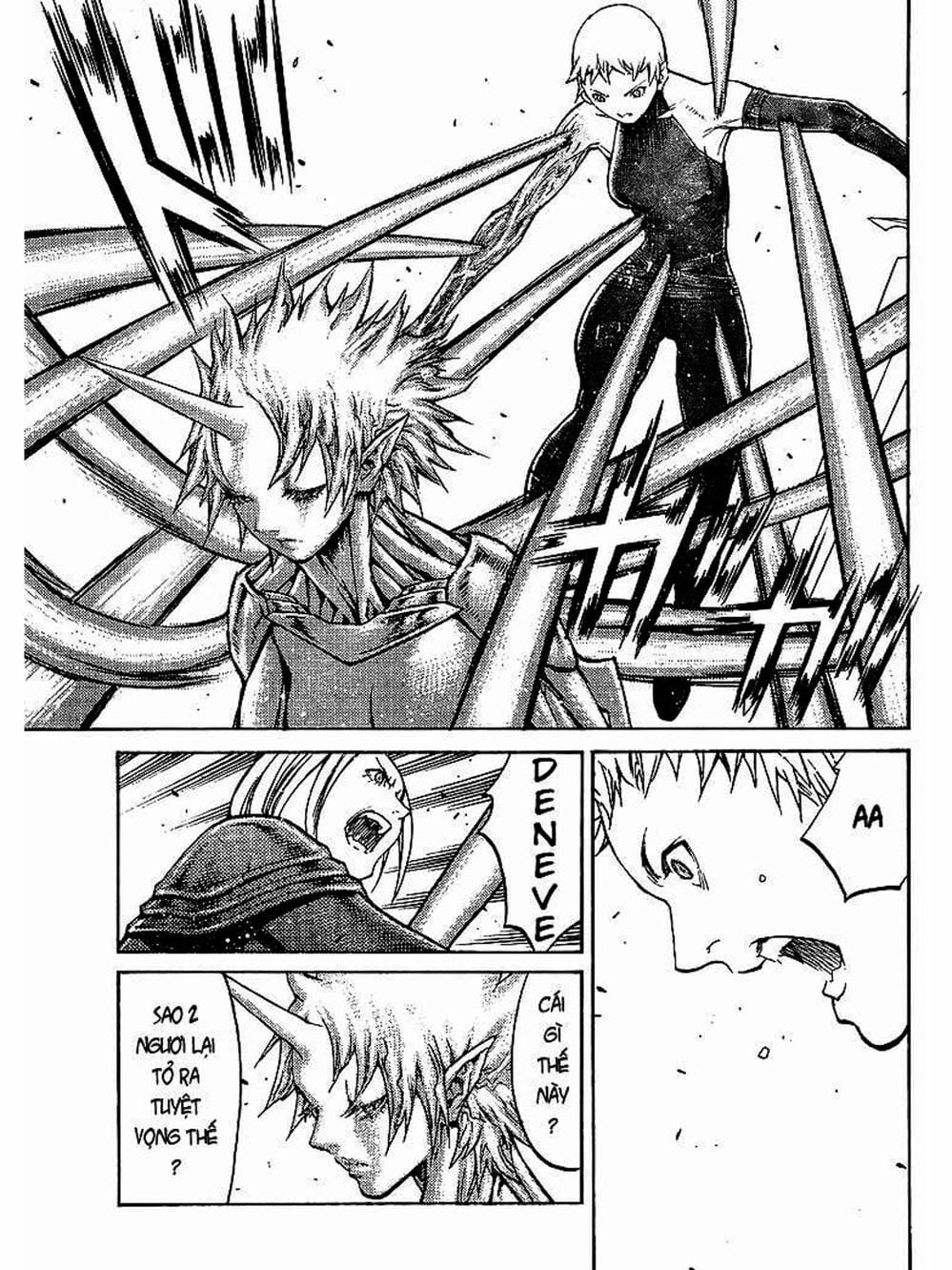 Truyện Tranh Claymore Mắt Bạc trang 4