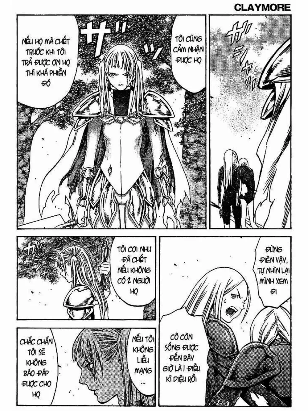 Truyện Tranh Claymore Mắt Bạc trang 4