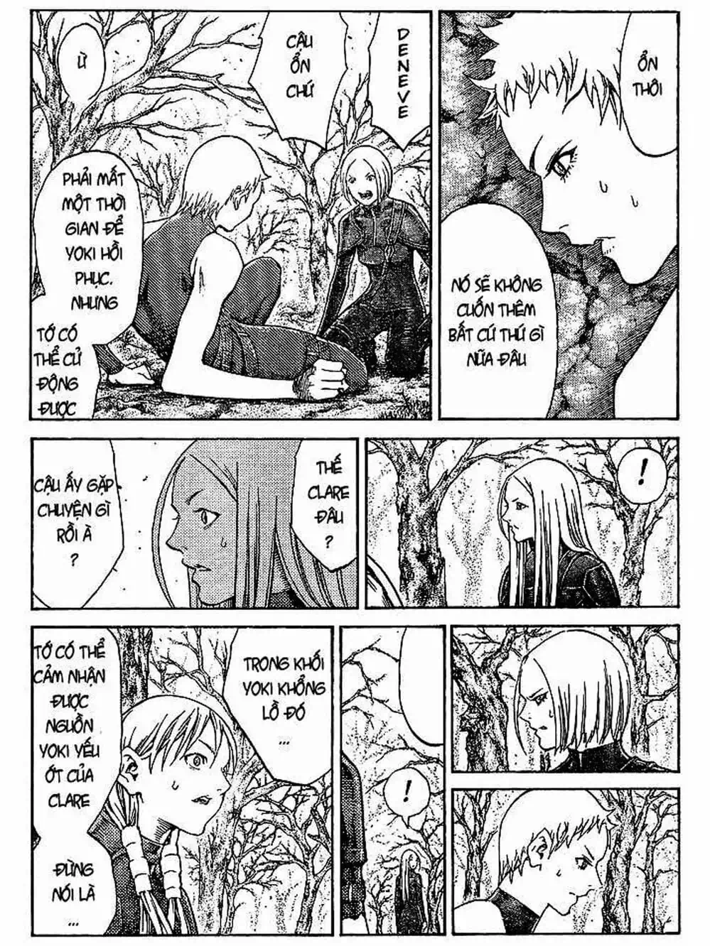 Truyện Tranh Claymore Mắt Bạc trang 4