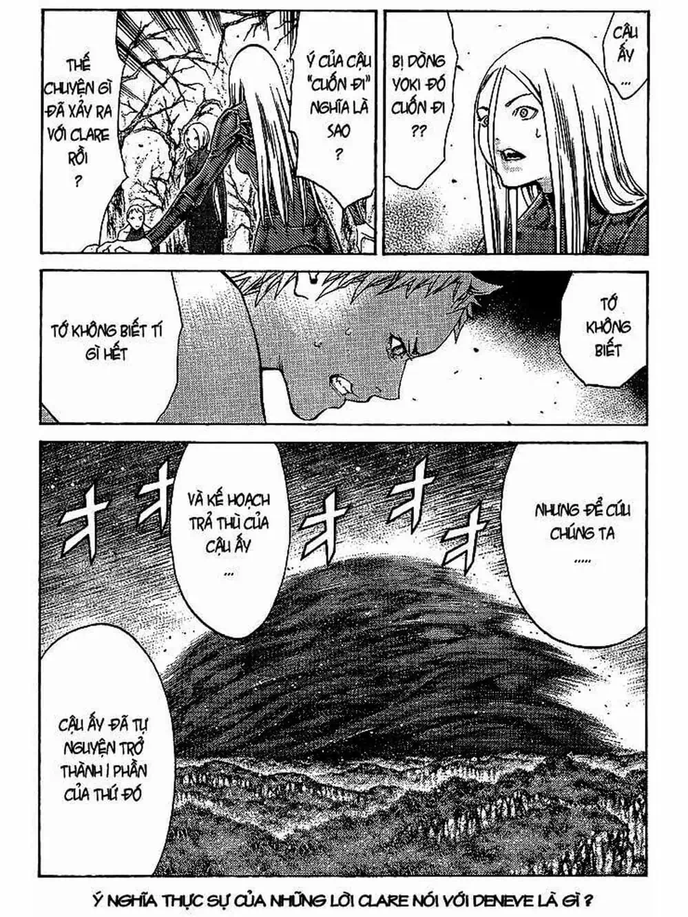 Truyện Tranh Claymore Mắt Bạc trang 4
