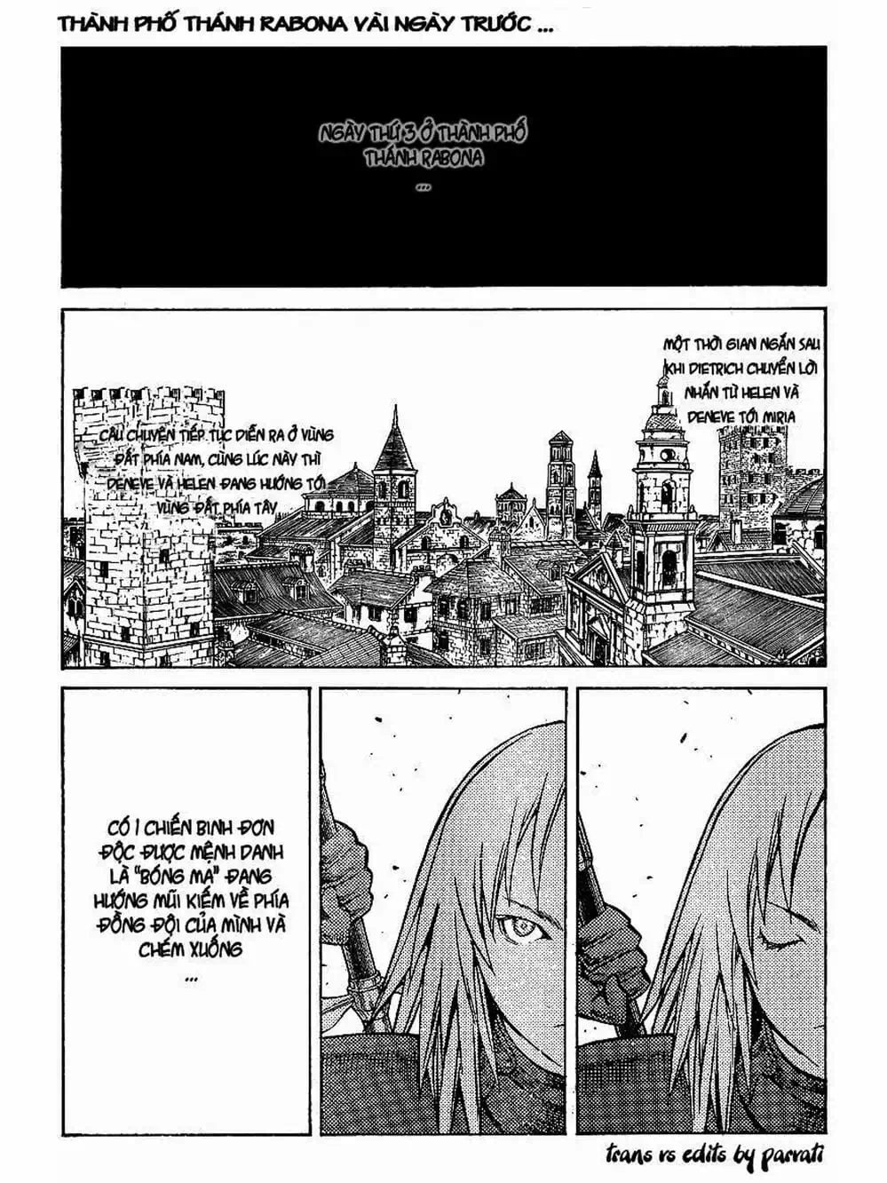 Truyện Tranh Claymore Mắt Bạc trang 4