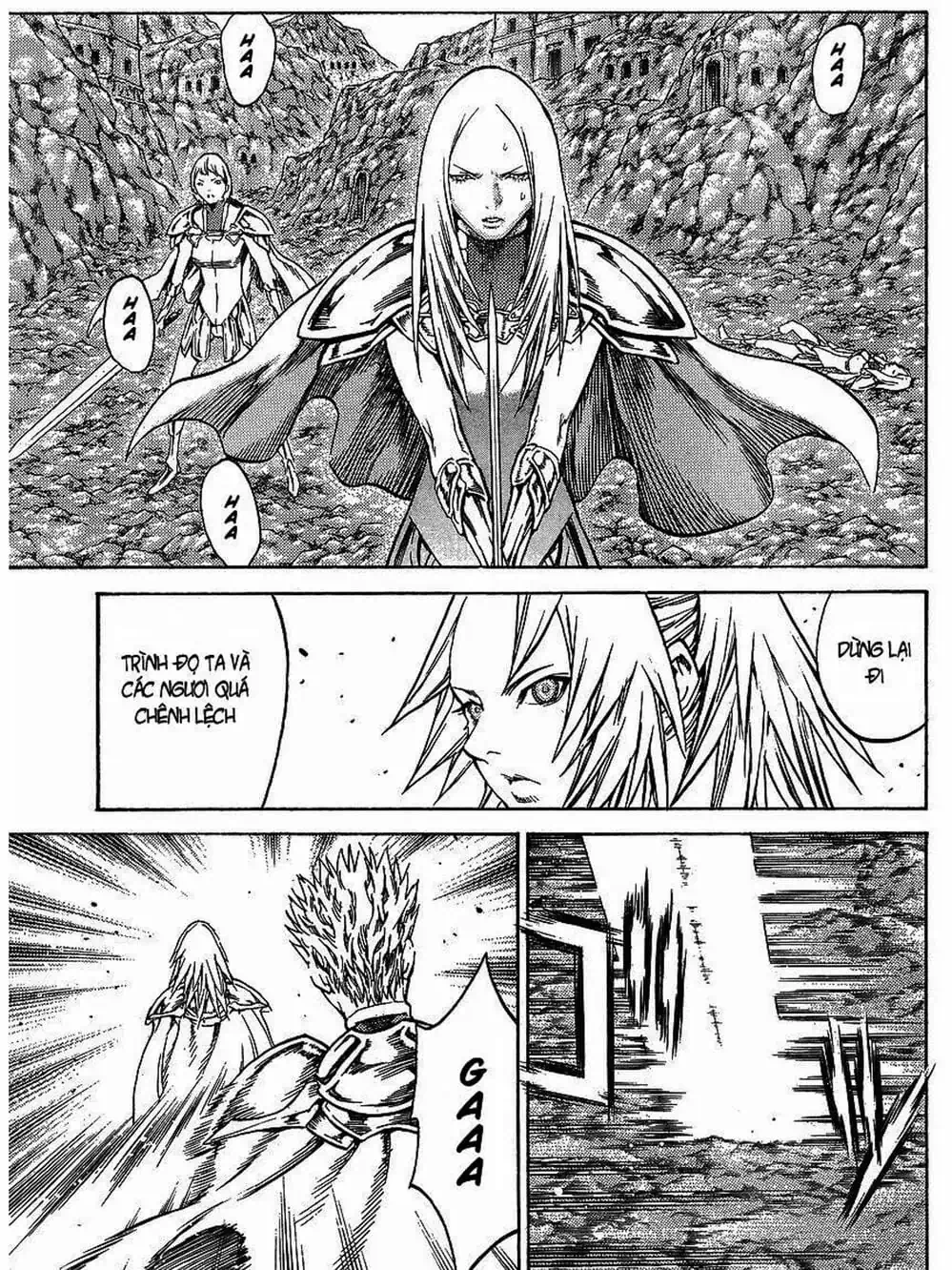 Truyện Tranh Claymore Mắt Bạc trang 4