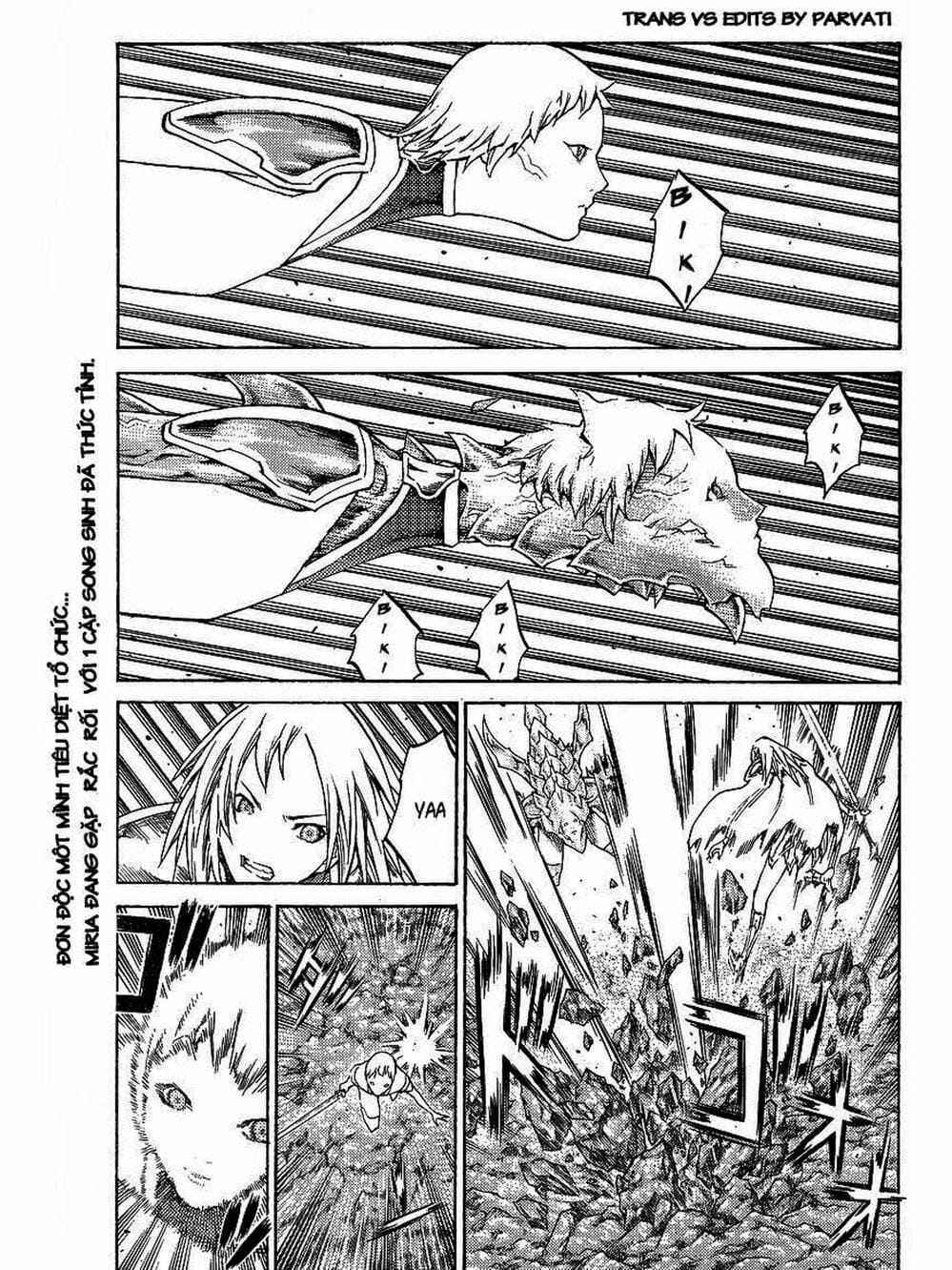 Truyện Tranh Claymore Mắt Bạc trang 4