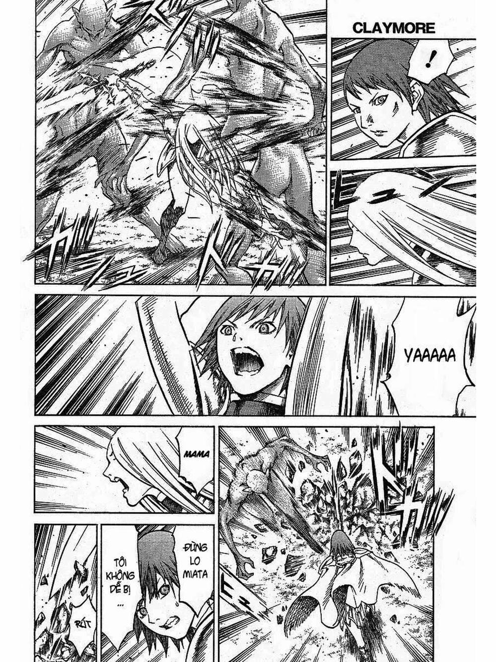 Truyện Tranh Claymore Mắt Bạc trang 4
