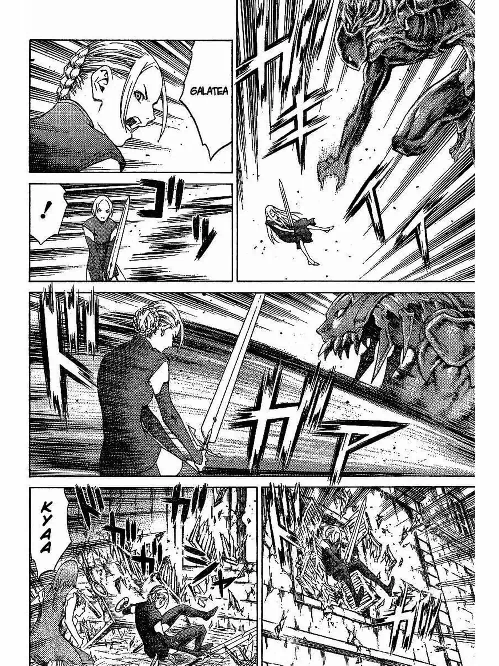 Truyện Tranh Claymore Mắt Bạc trang 4