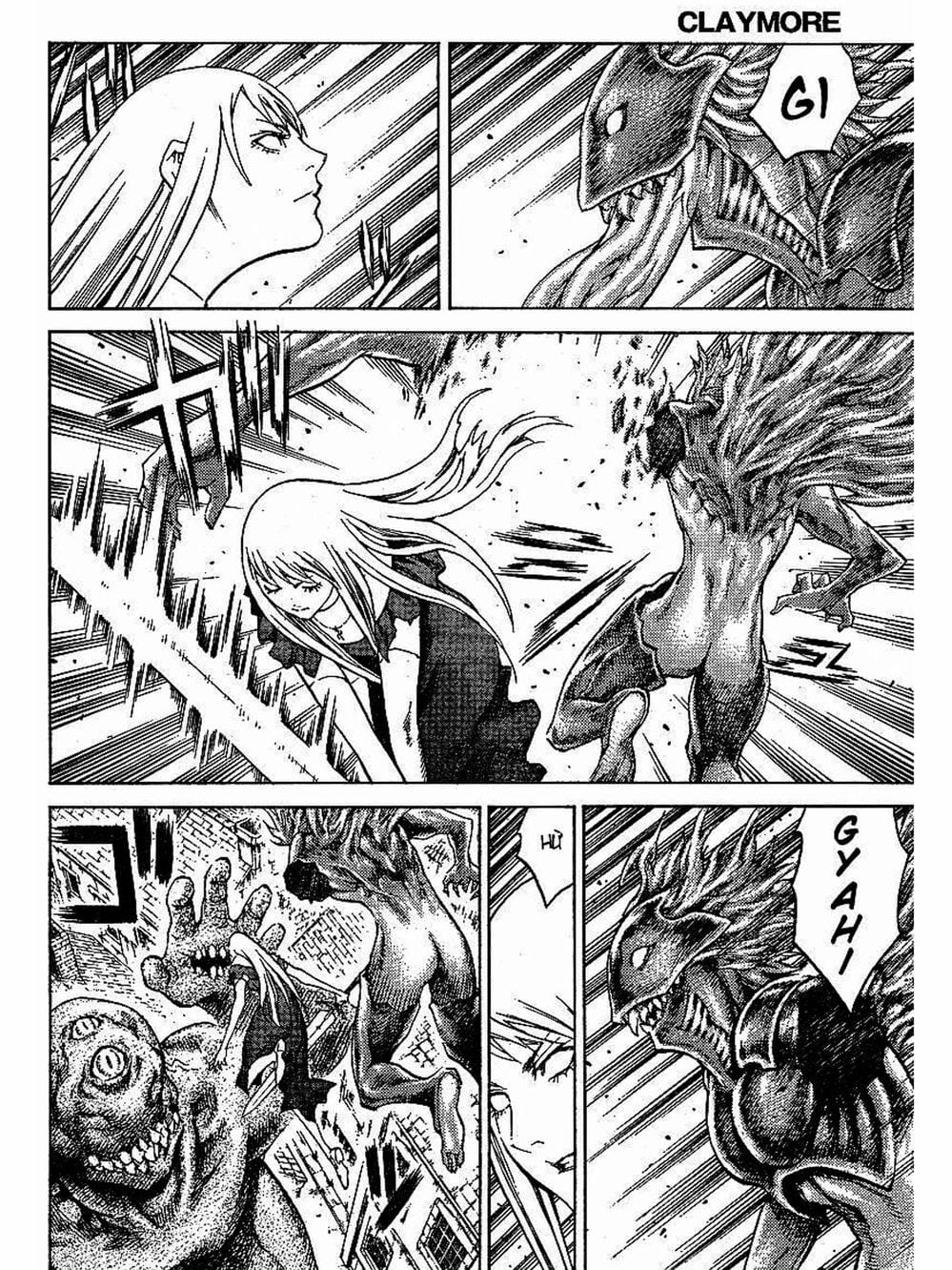 Truyện Tranh Claymore Mắt Bạc trang 4