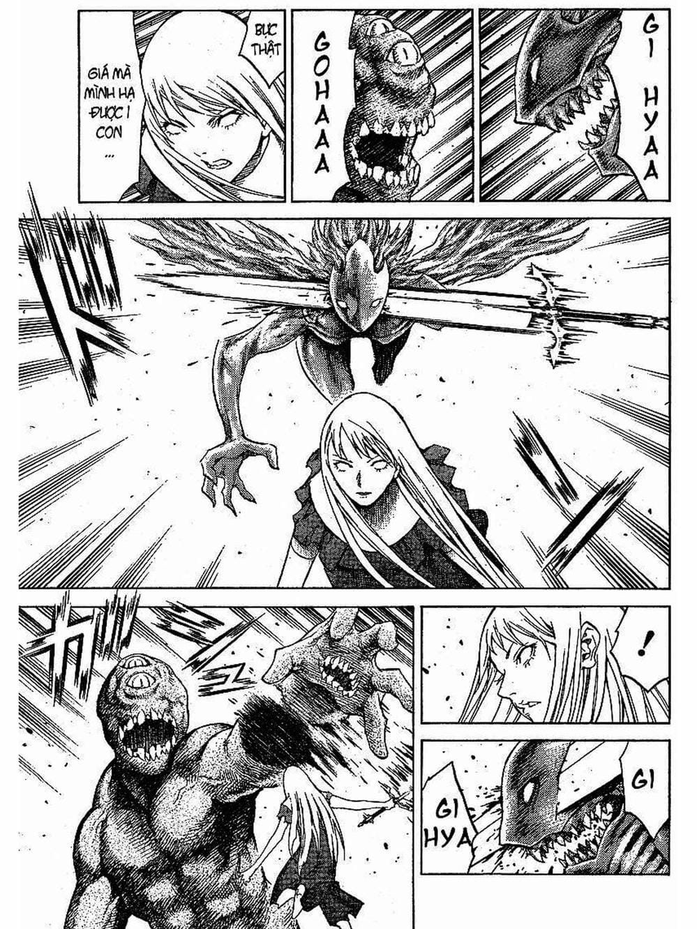 Truyện Tranh Claymore Mắt Bạc trang 4