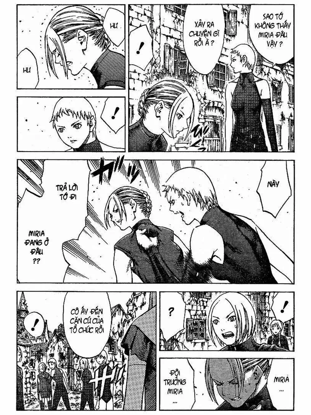 Truyện Tranh Claymore Mắt Bạc trang 4