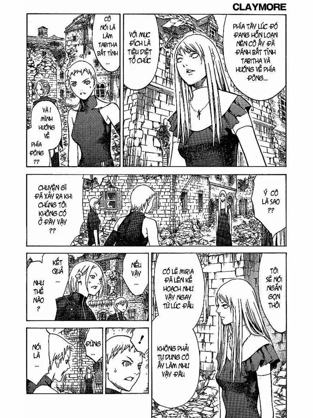Truyện Tranh Claymore Mắt Bạc trang 4