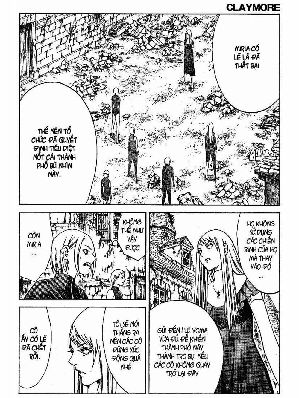 Truyện Tranh Claymore Mắt Bạc trang 4