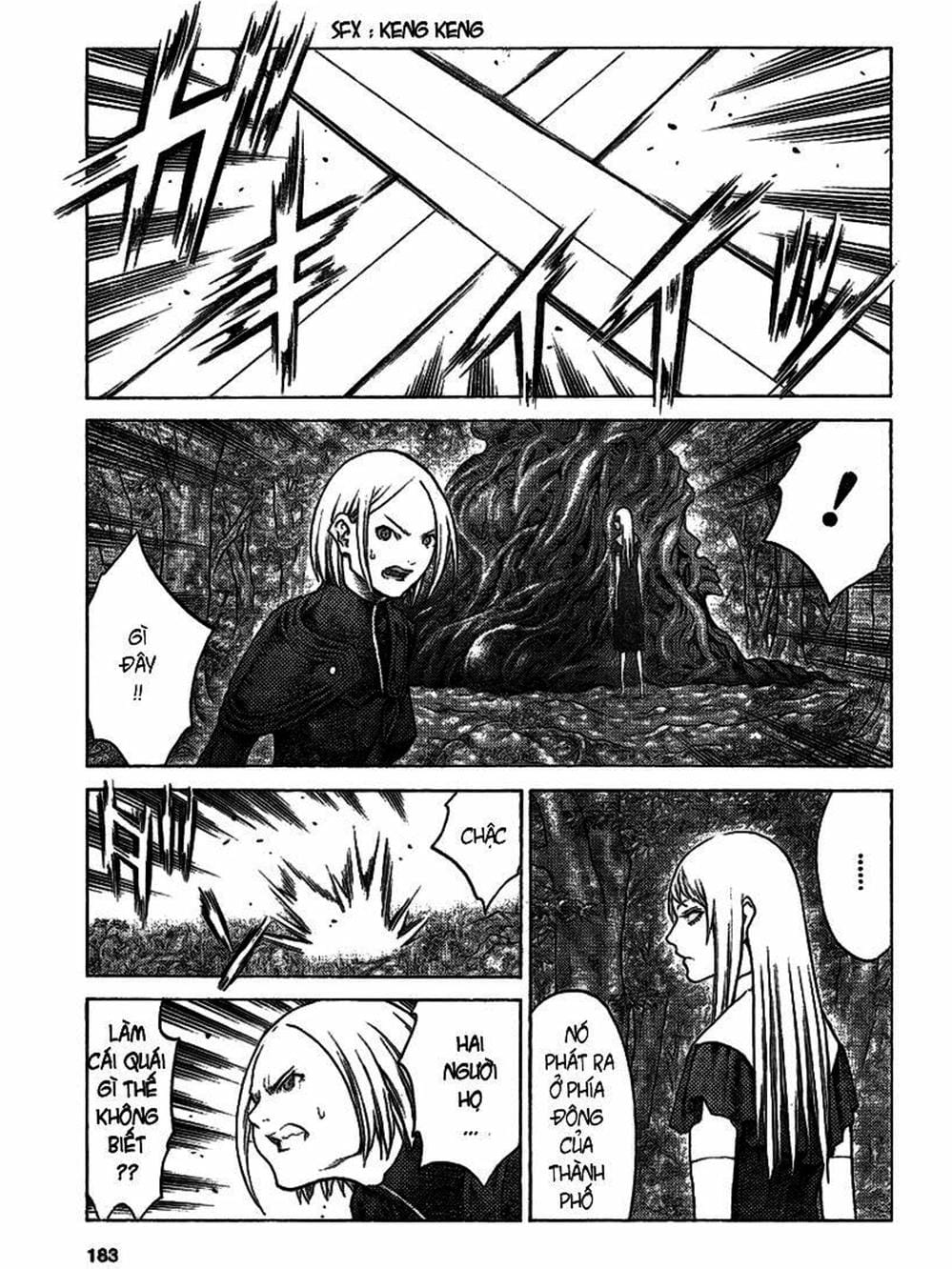 Truyện Tranh Claymore Mắt Bạc trang 4