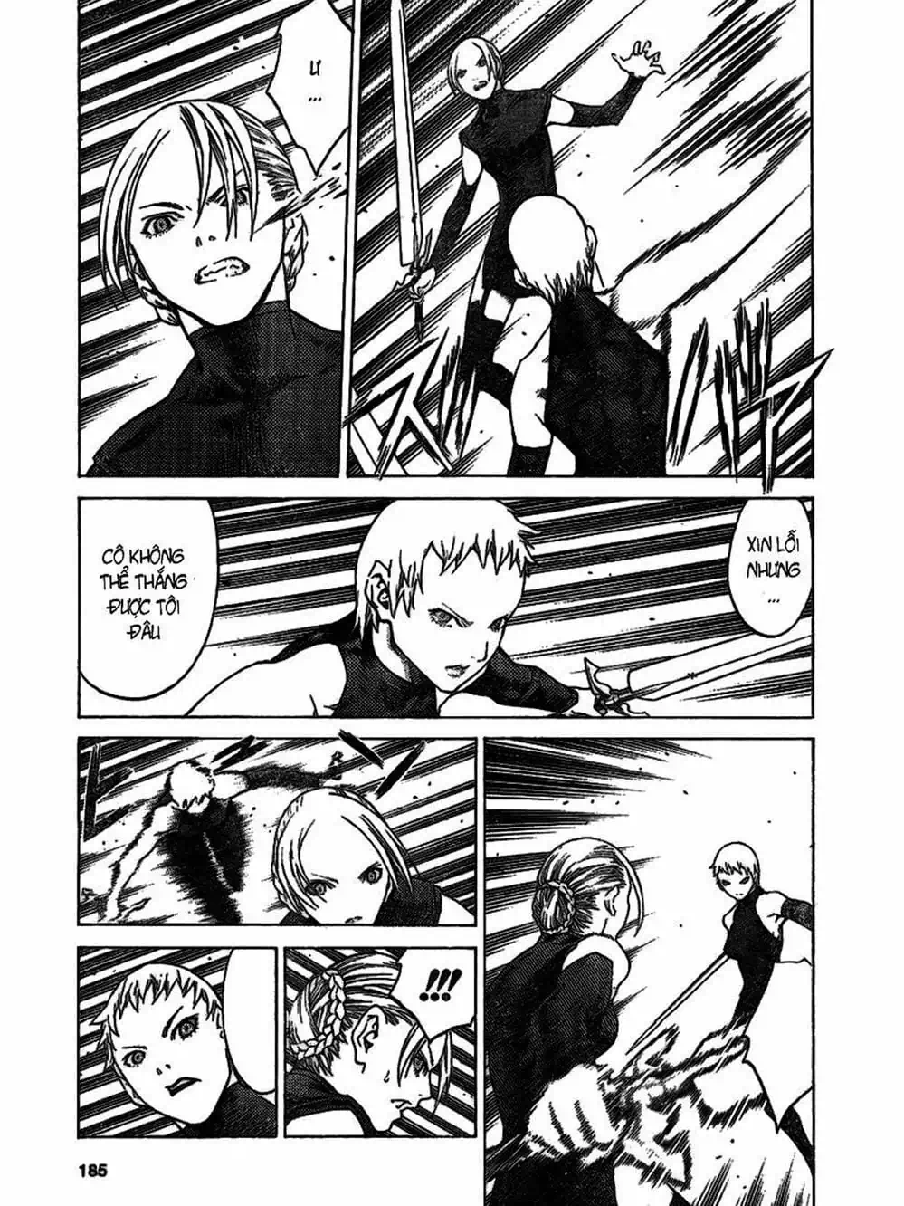 Truyện Tranh Claymore Mắt Bạc trang 4