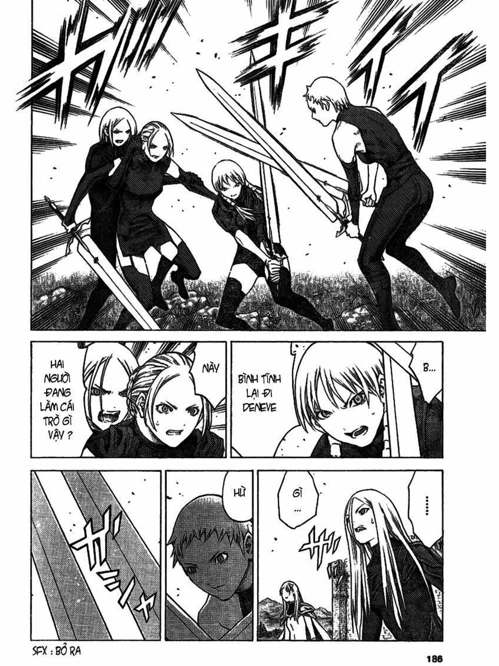 Truyện Tranh Claymore Mắt Bạc trang 4