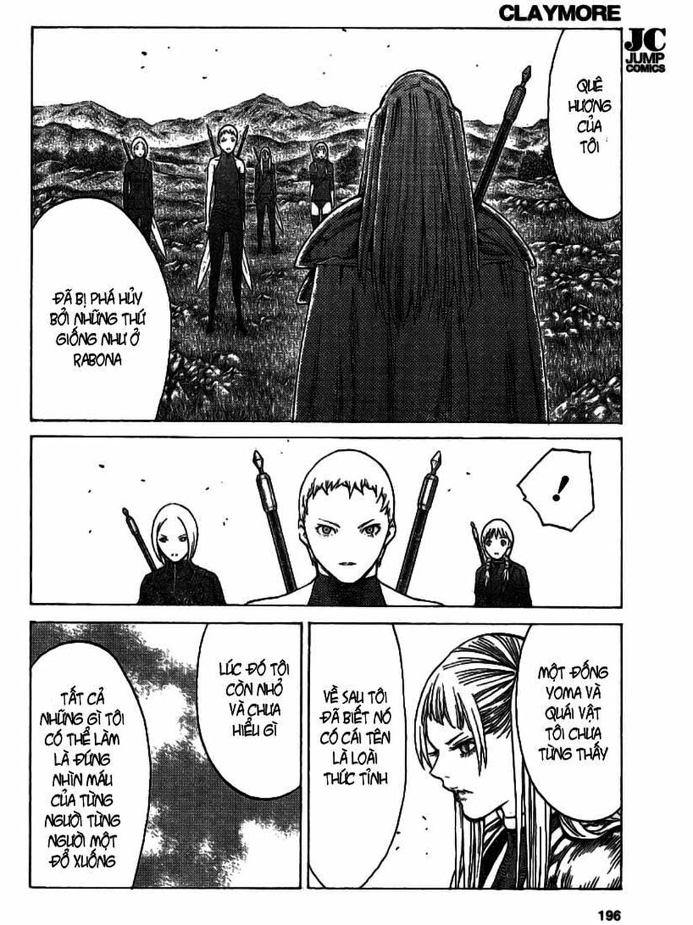Truyện Tranh Claymore Mắt Bạc trang 4